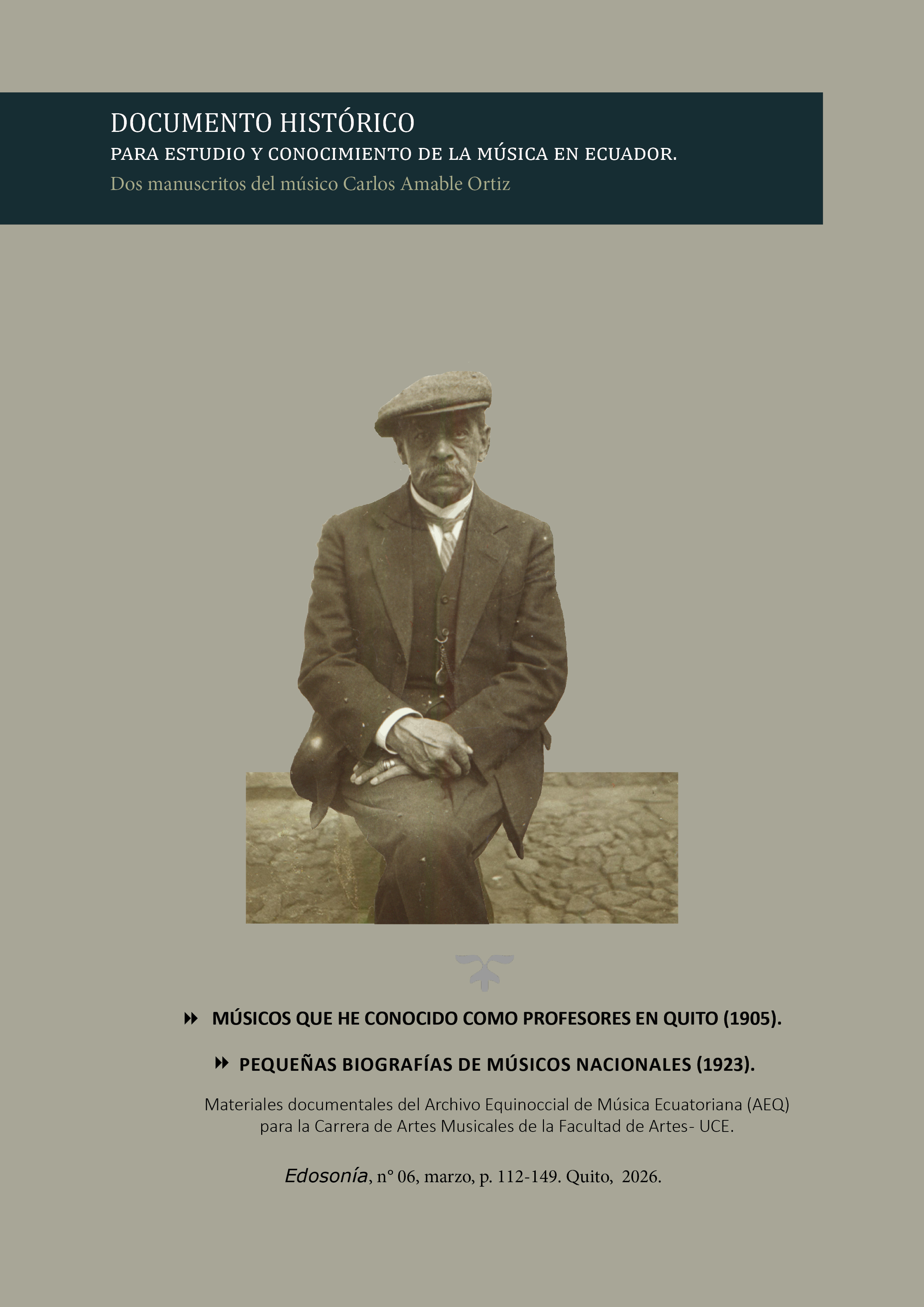 Carlos Amable Ortiz: manuscritos