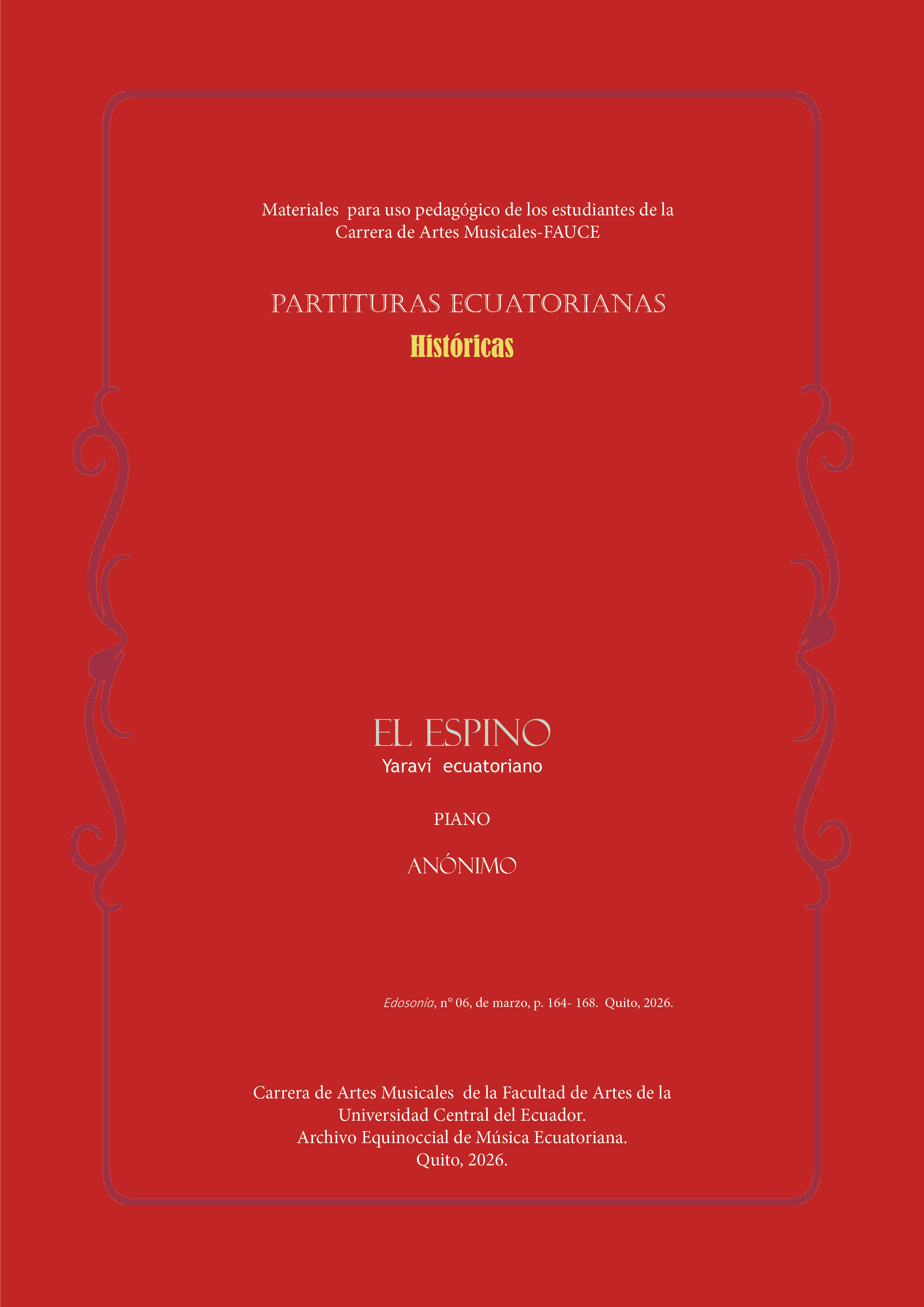 El espino: yaraví